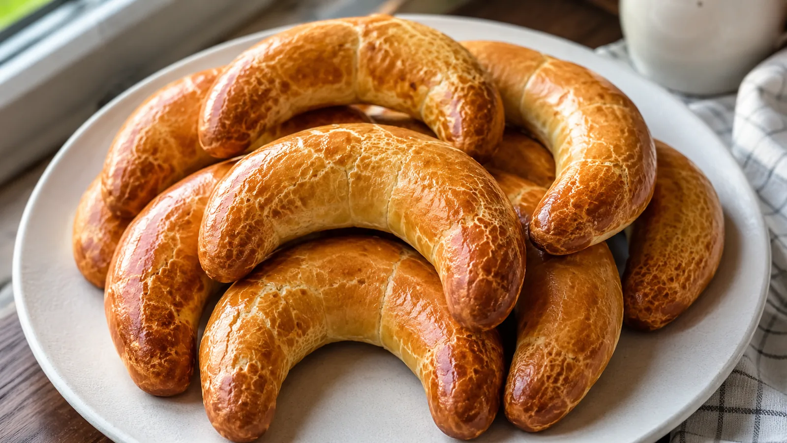 Bratislavské rožky (orechové a makové)
