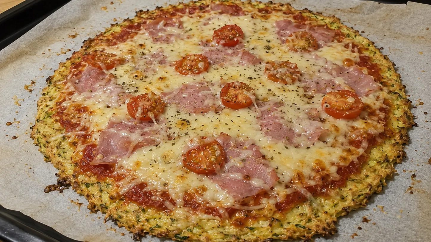 Zdravá cuketová pizza bez múky