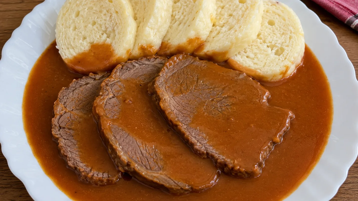 Paradajková omáčka s hovädzím mäsom